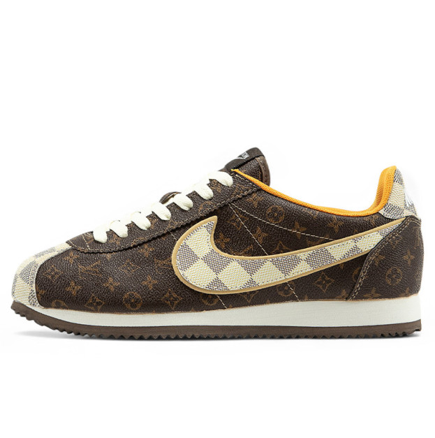 Nike Cortez x Louis Vuitton Brown Beige