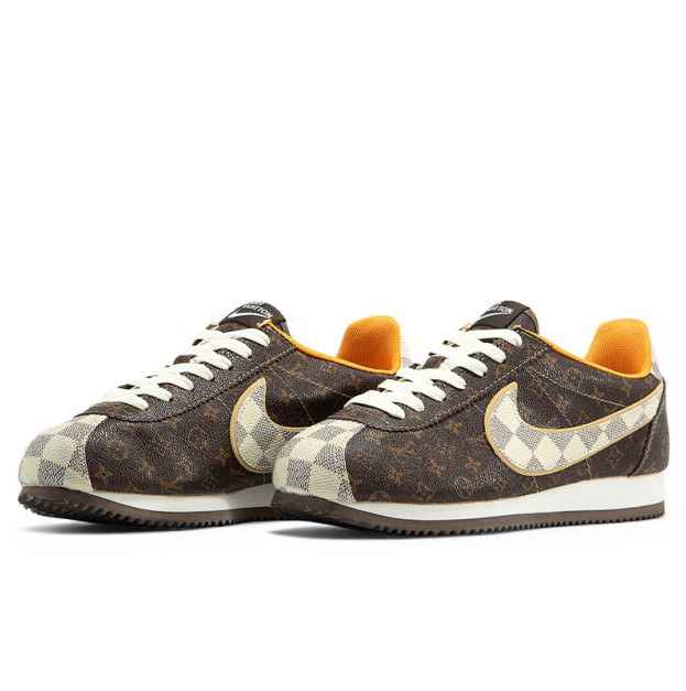 Nike Cortez x Louis Vuitton Brown Beige