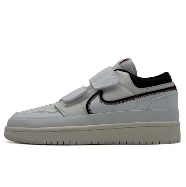 Jordan 1 Retro Low Double Strap White Black