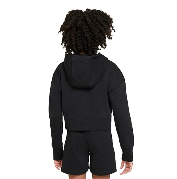 Jacket Nike NSW CLUB FT CROP HOODIE HBR DC7210-010