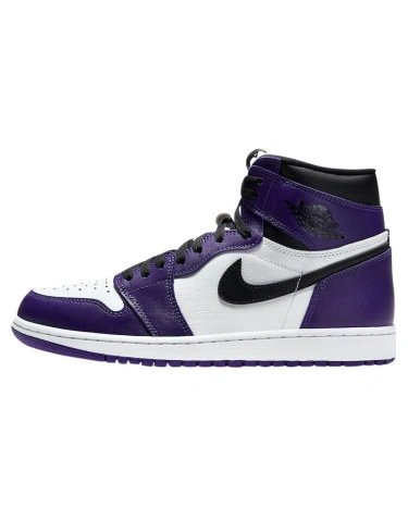 Jordan 1 Retro High Court Purple White 555088-500