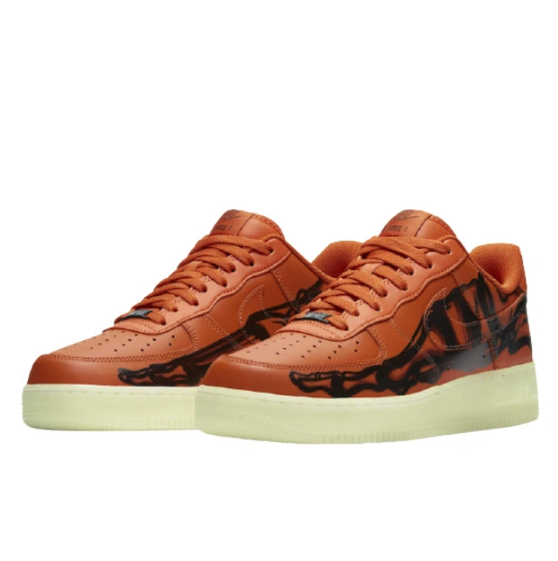 Nike Air Force 1 Low Orange Skeleton CU8067-800