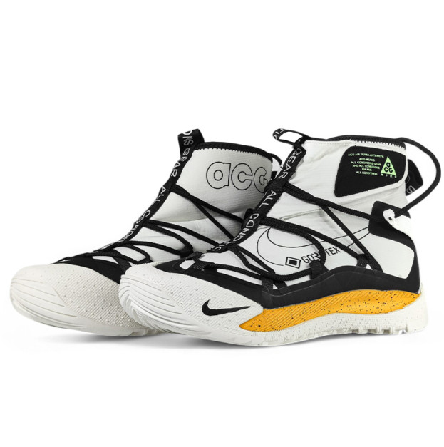 Nike ACG Terra Antarktik Gore-Tex White Black Orange С МЕХОМ
