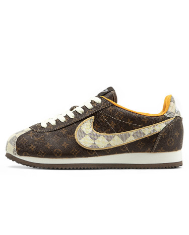 Nike Cortez x Louis Vuitton Brown Beige
