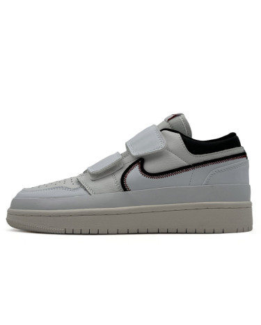 Jordan 1 Retro Low Double Strap White Black