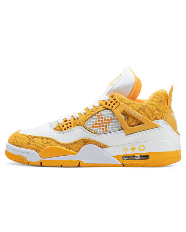 Jordan 4 x Louis Vuitton White Yellow