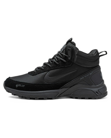 Nike Rivah Gore-Tex Total Balck С МЕХОМ