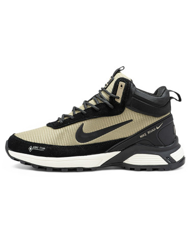 Nike Rivah Gore-Tex Beige Black С МЕХОМ