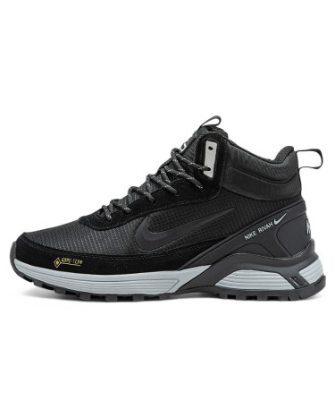 Nike Rivah Gore-Tex Black Grey С МЕХОМ