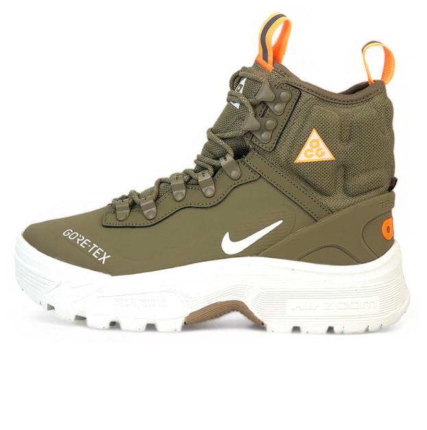 Nike ACG Air Zoom Gaiadome Gore-Tex Brown Black Winter Termo С ФЛИСОМ
