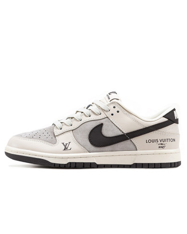 Nike SB Dunk Low x Louis Vuitton Grey Black