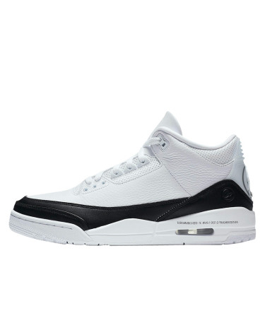 Jordan 3 x Fragment White Black DA3595-100