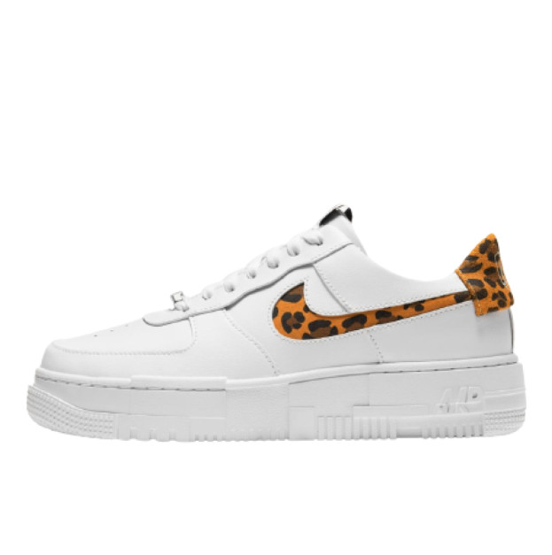 Nike Air Force 1 Pixel SE Leopard Print Summit White Multi-Color CV8481-100