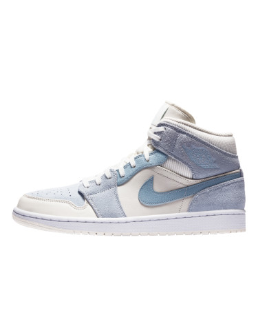 Jordan 1 Mid Mixed Textures Blue DA4666-100