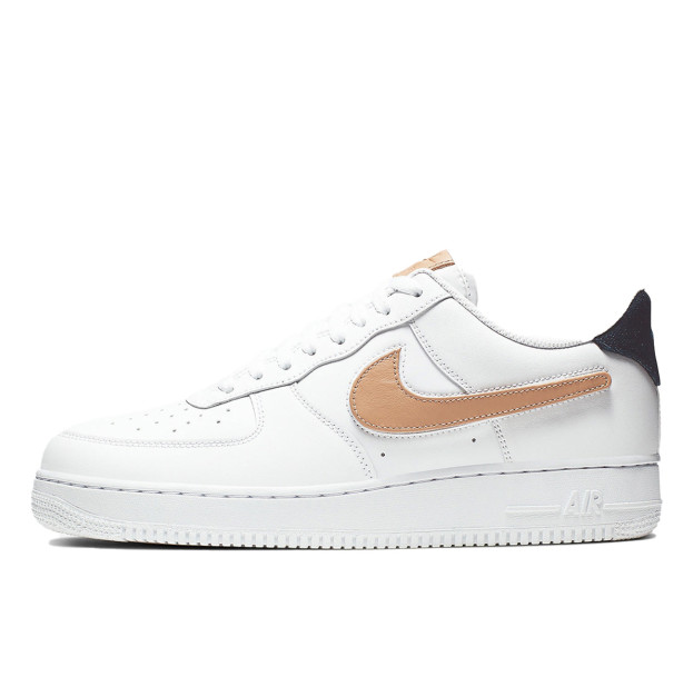 Nike Air Force 1 Low Removable Swoosh Pack White Vachetta Tan CT2253-100