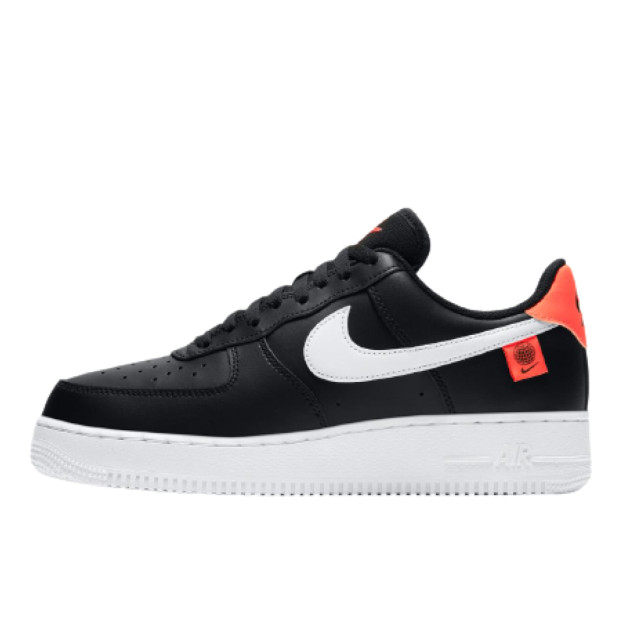 Nike Air Force 1 Low Worldwide Black Flash Crimson White CK7648-001