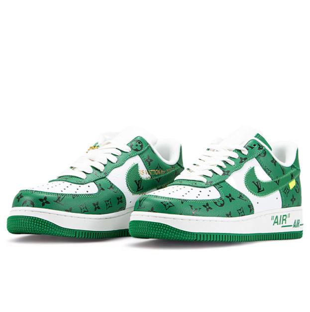 Nike Air Force 1 Low x Louis Vuitton By Virgil Abloh White Green