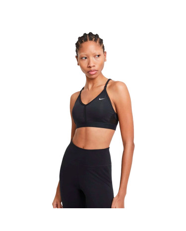 Топ Nike NK INDY BRA V-NECK CZ4456-010