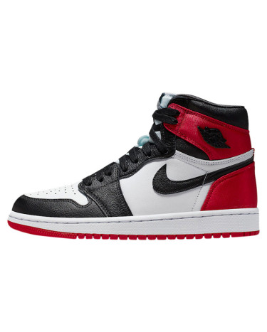 Jordan 1 Retro High Satin Black Toe CD0461-016