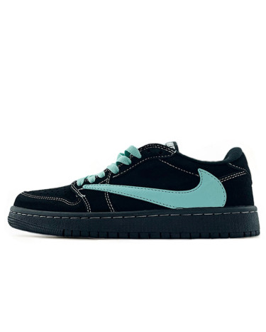 Jordan 1 Low x Travis Scott x Tiffany Black