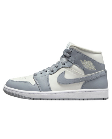 Jordan 1 Mid Grey Sail BQ6472-115