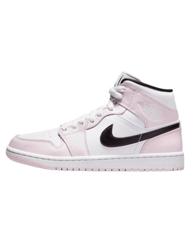 Jordan 1 Mid Barely Rose BQ6472-500