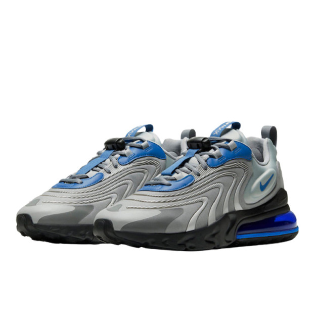 Nike Air Max 270 React Eng Light Smoke Grey Battle Blue CJ0579-001