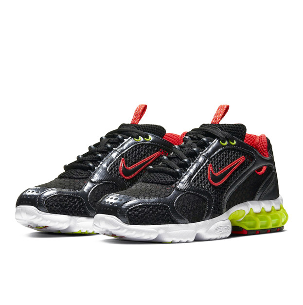 Nike Air Zoom Spiridon Cage 2 Metallic Hematite Track Red Volt CD3613-002